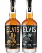Pakketilbud - Elvis The King og Elvis Tiger Man Tennessee Whiskey 45%
